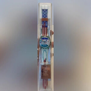 SWATCH Watch Vintage Limited Edition Collection Atlanta 1996 Olympics NEW NWT